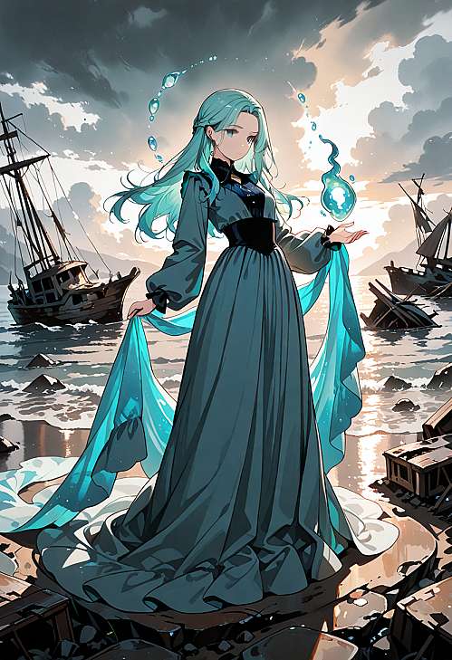 女大学生来到古代